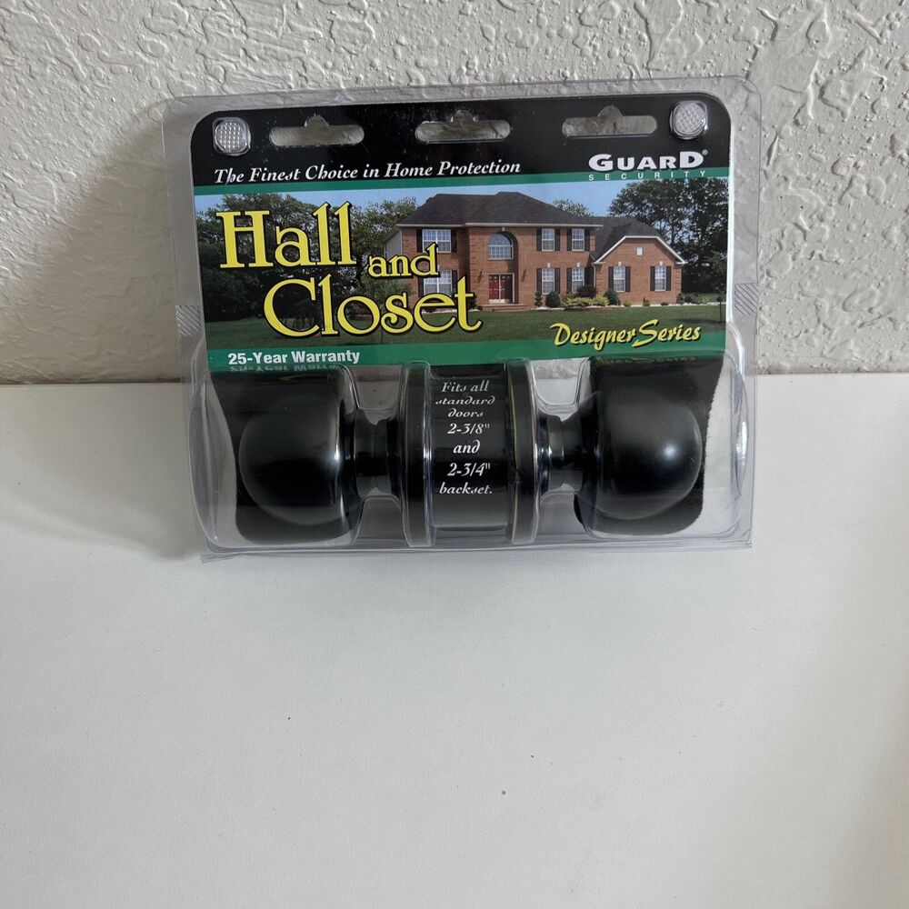 Guard Security Hall & Closet Passage Lockset, 2004P-ORB Oil Rubbed Bronze Finish